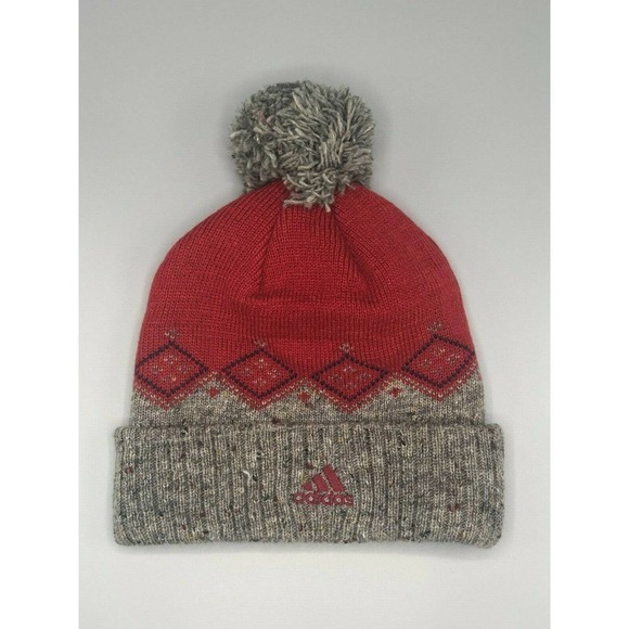 Soccer Pom Beanie Adult Cap‎ Hat Football One Size - Picture 7 of 7